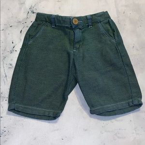 Boys Zara Green Shorts